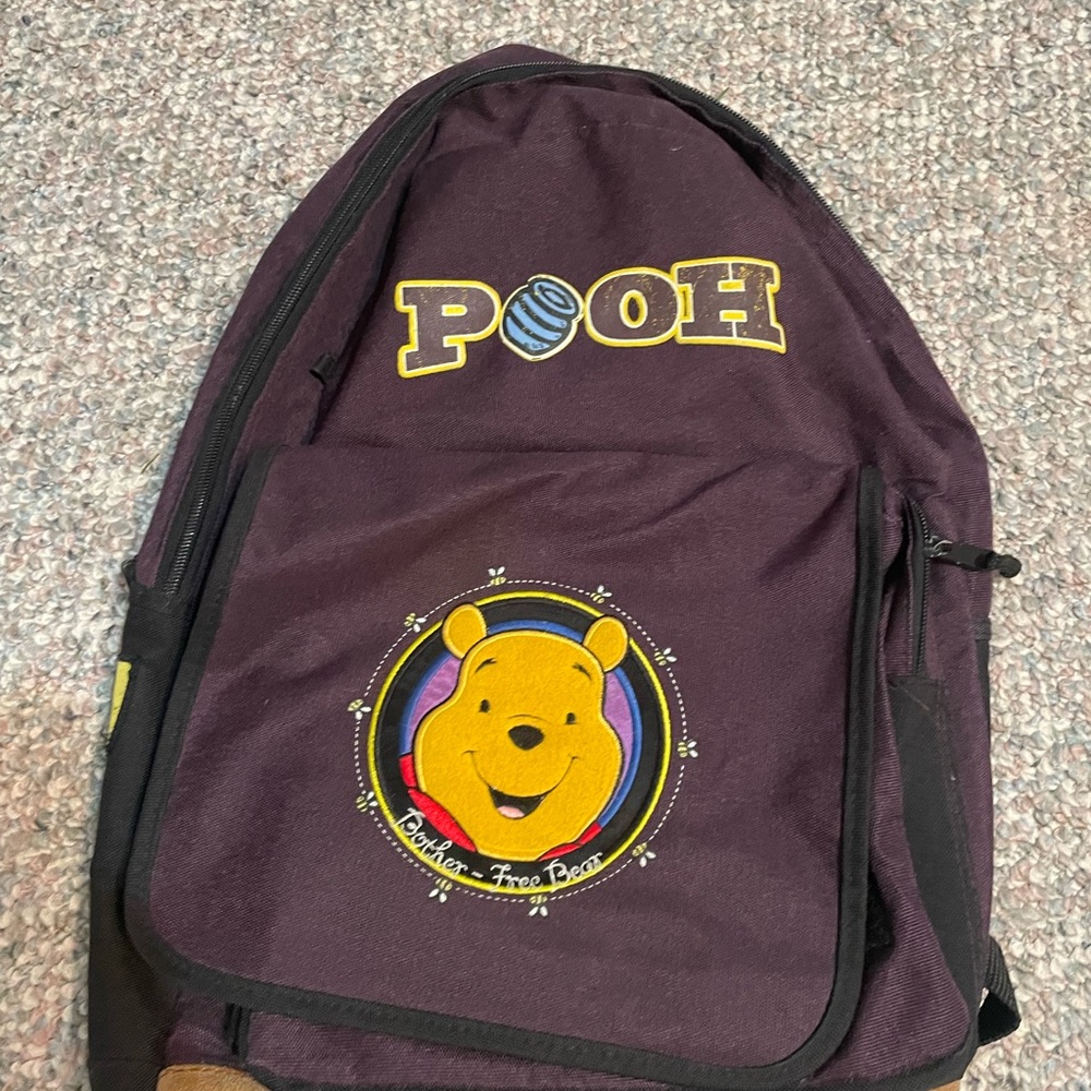 Disney Winnie the Pooh Backpack Purple